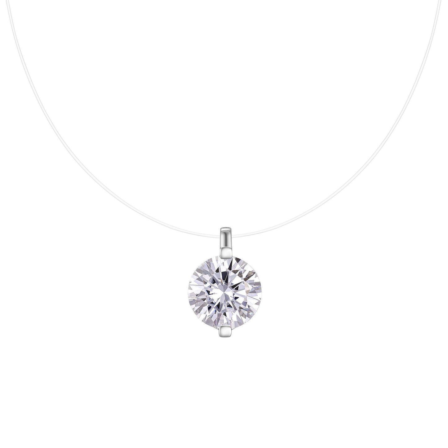 moissanite necklace