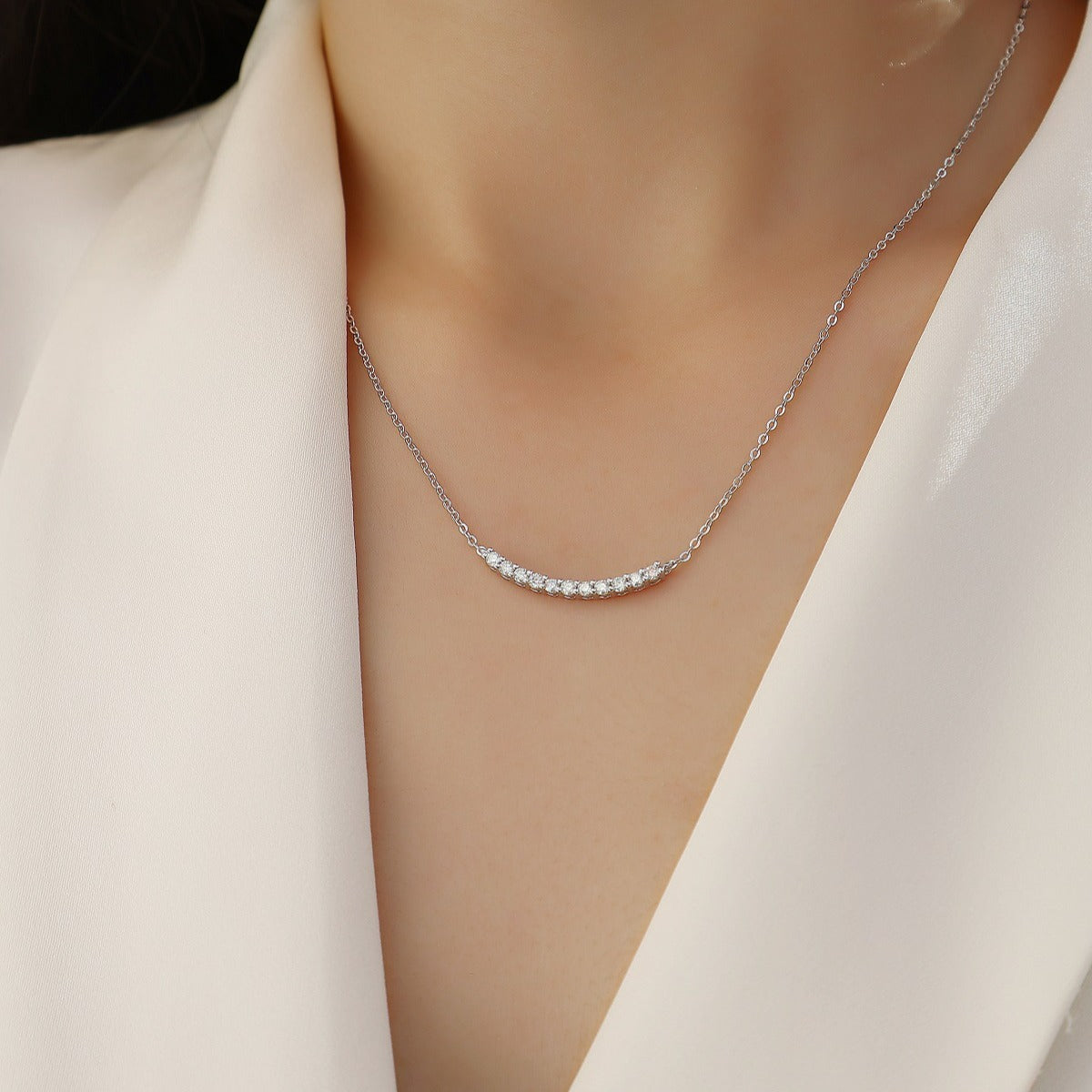 Moissanite Necklace