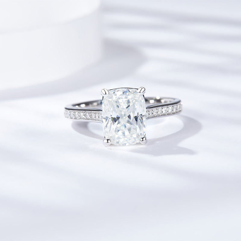 Moissanite Engagement Ring