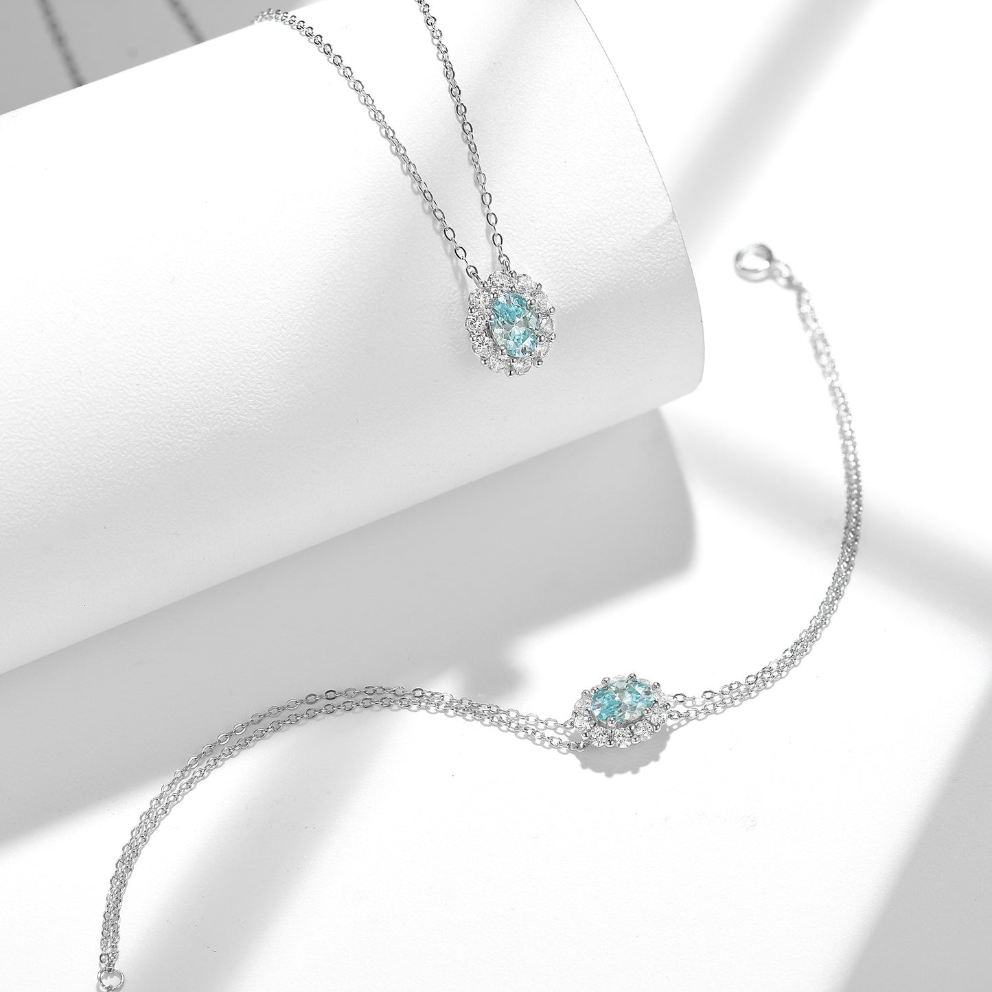 moissanite pendant