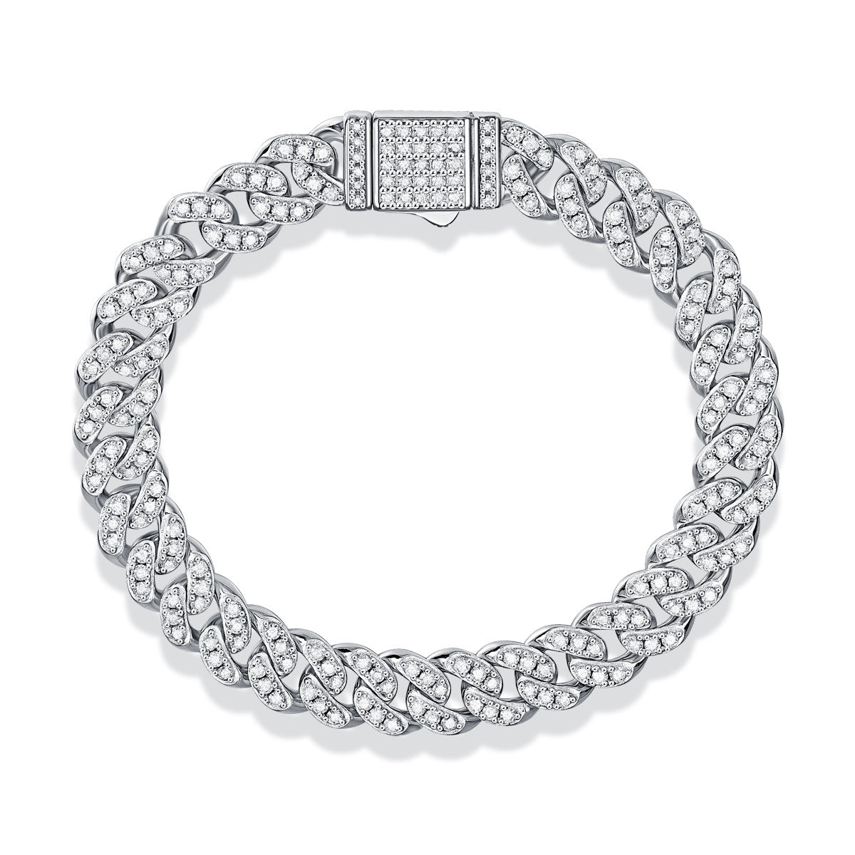 moissanite cuban link