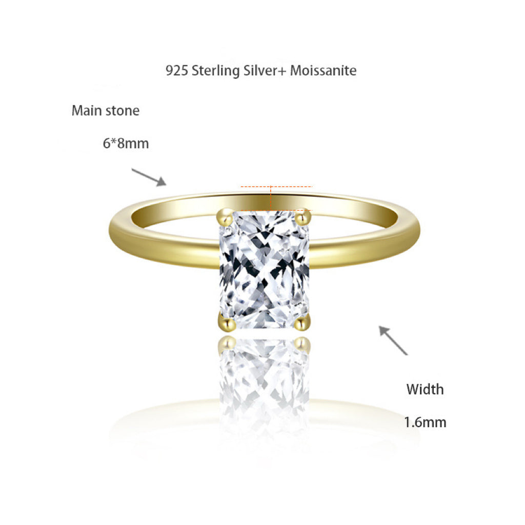 moissanite Engagement Rings