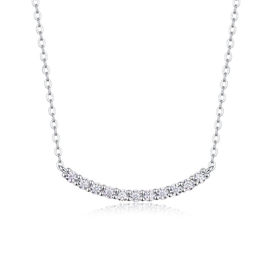 S925 Silver Moissanite Necklace